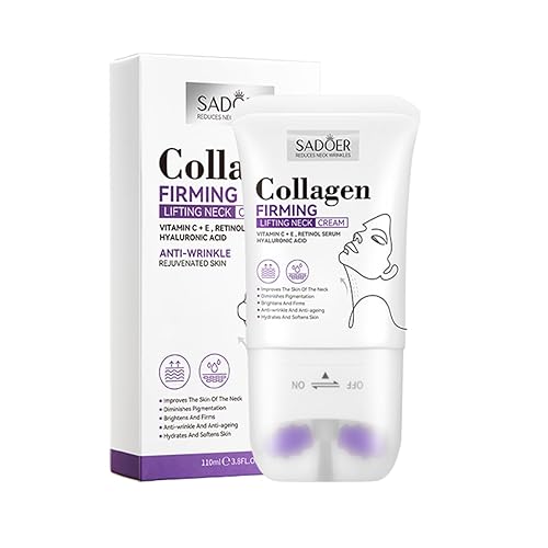 Collagen Firming Lifting Neck Cream - Anti-Aging, Tightening & Hydrating Cream for Saggy Skin, Reduces Wrinkles, Fine Lines & Double Chin (Collagen)