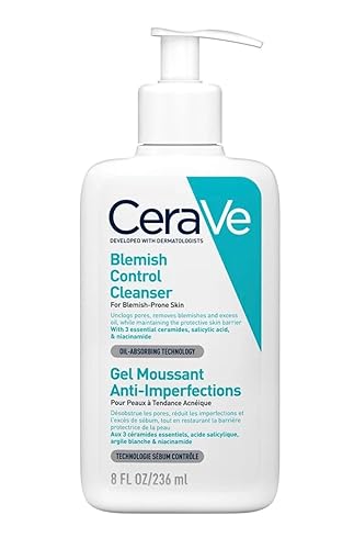 CeraVe Blemish Control Cleanser bottle 236ml – women's face care – CeraVe