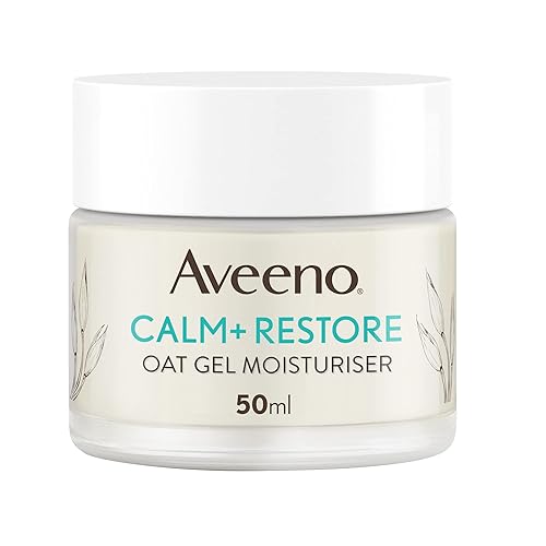 Aveeno Face Calm+Restore Oat Gel Moisturiser tube 50ml – women's face care – Aveeno