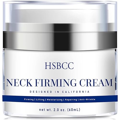 HSBCC Neck Cream for Tightening and Firming: Acetyl Hexapeptide-8 Retinol Shea Butter Niacinamide - Smoothes Wrinkles Skin Tighten and Lift Neck Cream (60ml)