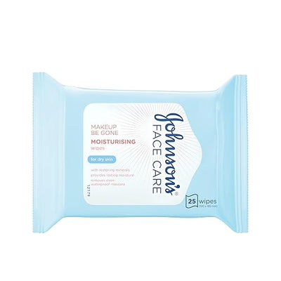 Johnson's Face Care Makeup Moisturising Wipes with Coconut Water 25ct