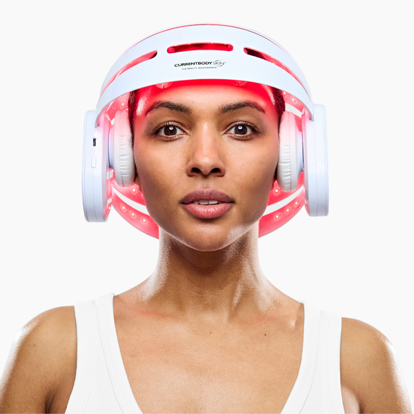 CurrentBody Skin LED Red Light Hair Growth Helmet Fuller Stronger Hair Beauty Device