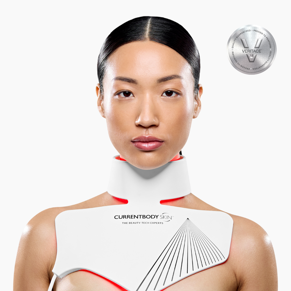CurrentBody Skin LED Neck & Décolletage Mask Red & NIR Anti-Ageing Beauty Device