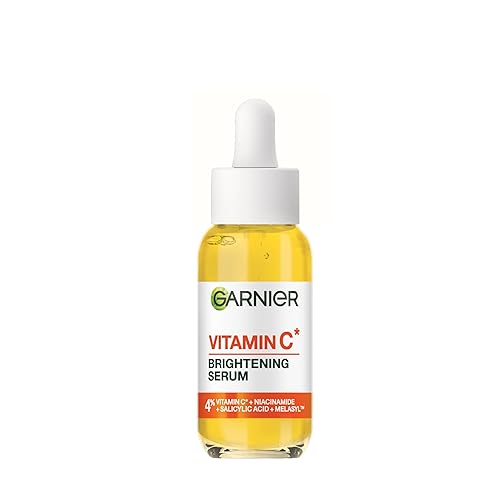 Garnier Vitamin C Serum for Face, Brightening Serum with 4% Vitamin C + Niacinamide + Salicylic Acid, Dark Spot Reducer & ...