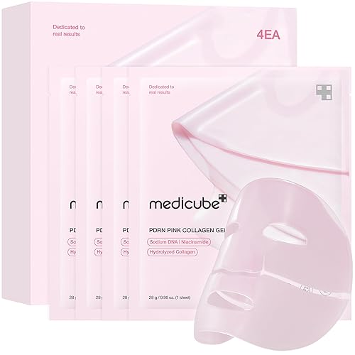 medicube Salmon DNA PDRN Pink Collagen Jelly Gel Mask pack – women's face care – medicube