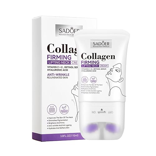 Neck Creams for Firming Roller,Neck Creams for Tightening Best for Older Women,Relieve Edema In The Neck,Reduce Wrinkles Fine Lines and Double Chin,Firm and Lift Sagging Skin