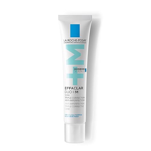 La Roche-Posay Effaclar Duo+M, Anti-Breakout Corrective Gel Moisturiser With Salicylic Acid & Niacinamide, Anti-Imperfections Triple Corrective Care, For Oily Blemish-Prone Skin, 40ml
