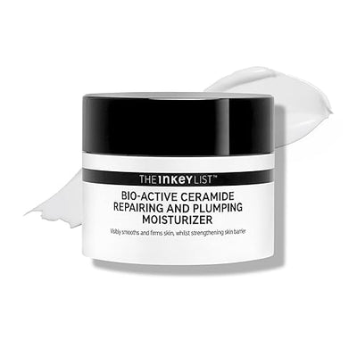 The INKEY List Bio-Active Ceramide Moisturiser 50ml, Anti-Ageing Skincare, 24-Hour Hydration Cream, Vegan Friendly, Suitab...