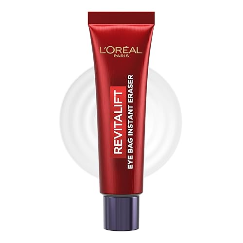 L'Oréal Paris Revitalift Laser Instant Eye Bag Eraser, Clinically proven, Results in 15 minutes, Dramatic instant tightening & smoothing effect to reduce under-eye bags and wrinkles