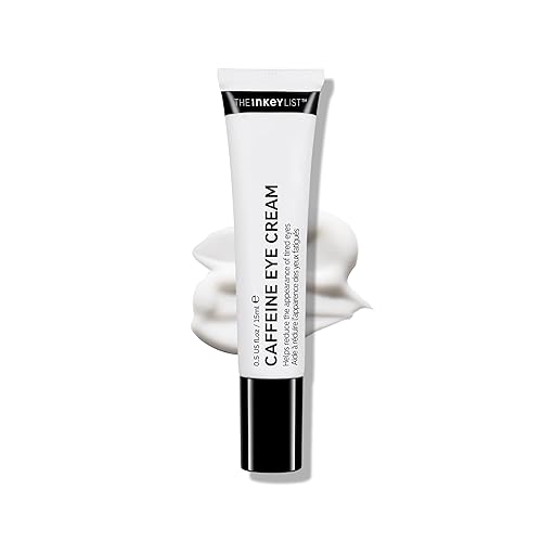 The INKEY List Caffeine Eye Cream 15ml, Improves Dark Circles, Brightens Under Eye, Fragrance-free, Suitable For All Skin Types
