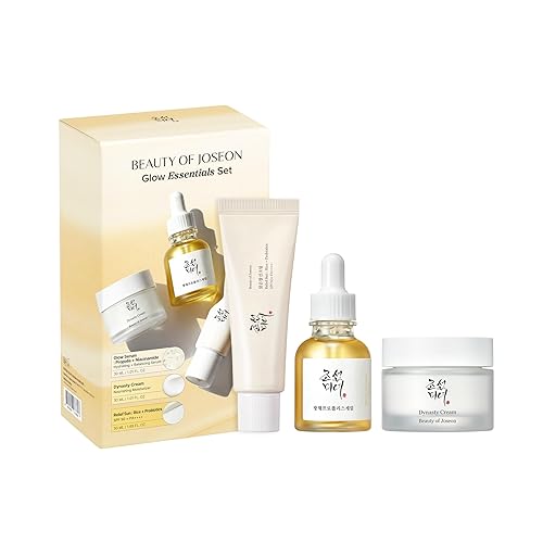 Beauty of Joseon Glow Essentials SetㅣRelief Sun + Dynasty Cream + Glow Serum | Daily Korean Skincare Kit