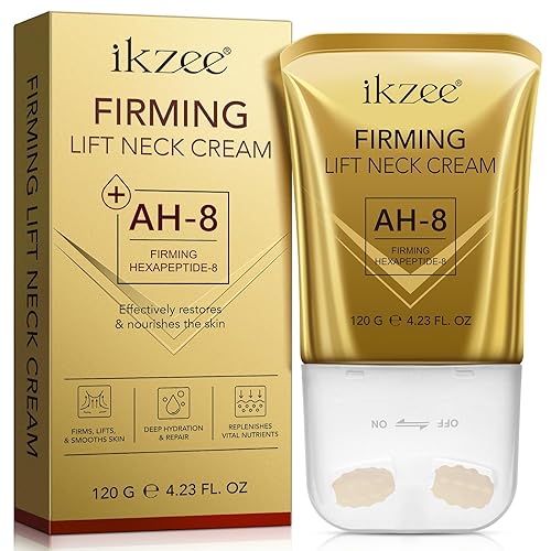AH-8 Firming Neck Cream for Crepey Skin Body Care Comfort, Roller Neck Cream, Moisturizing, Tightening Lotions Cosmetic Skin Care Skin Repair for Women