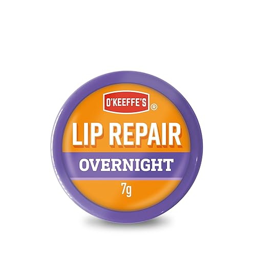 O'Keeffe's Lip Repair Overnight 7g - Intensive Overnight Treatment for Dry, Cracked Lips, Long-Lasting Moisture & Repair