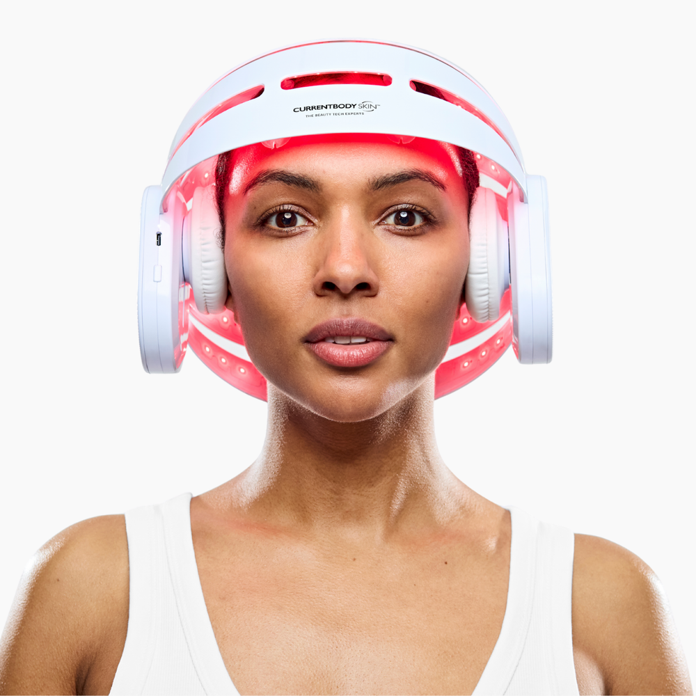 CurrentBody Skin LED Red Light Hair Growth Helmet Fuller Stronger Hair Beauty Device