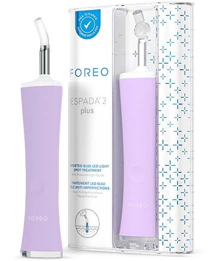 FOREO ESPADA™ 2 plus Blue LED Targeted Acne Elimination Beauty Device